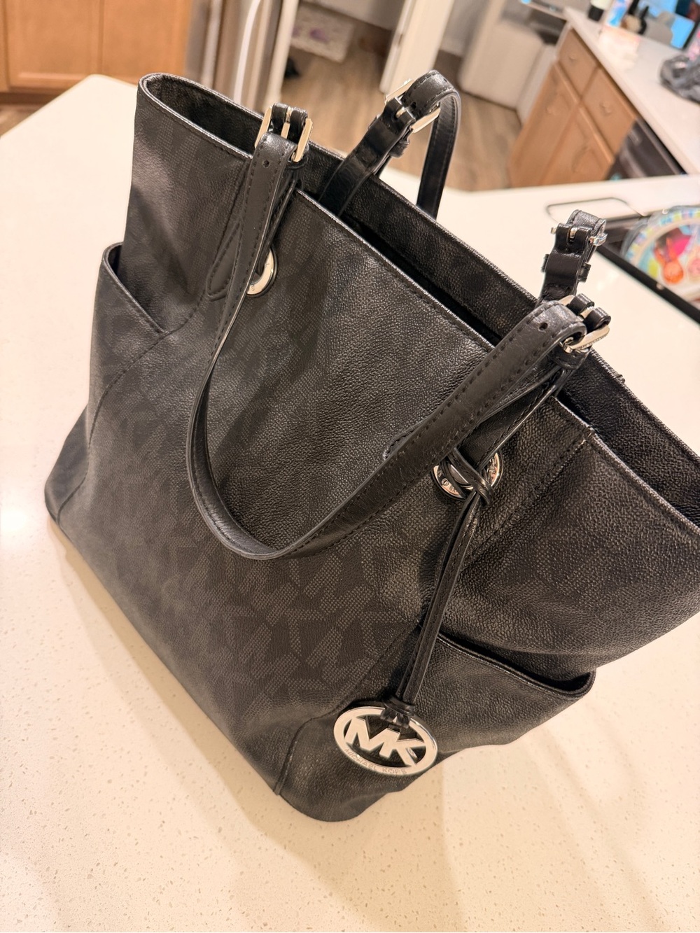 Michael Kors logo-print tote
